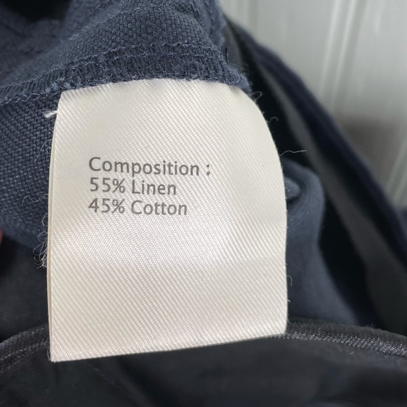 3.1 Phillip Lim Linen Cotton Paperbag Waist Pants - Picture 8 of 9